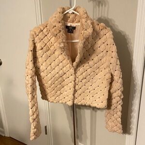 Luii Vintage Rabbit Fur Jacket